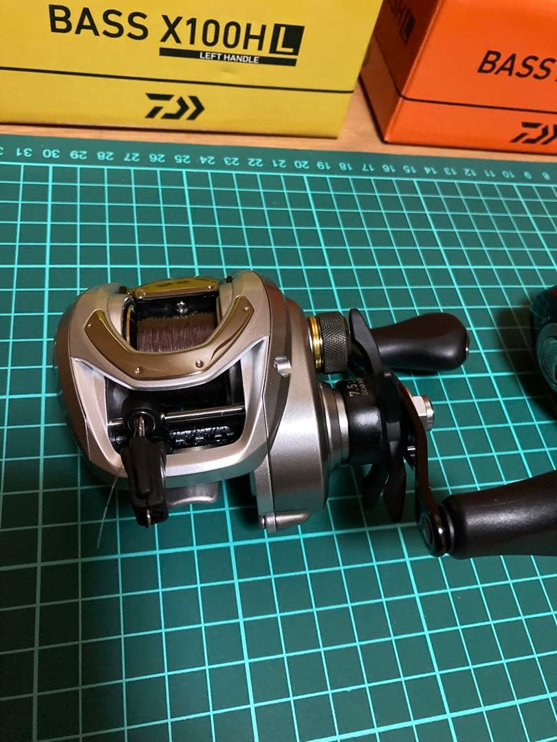 ダイワ　バスX100H バスX80SH 左巻き80SH用 軽量スプール最終値下げ