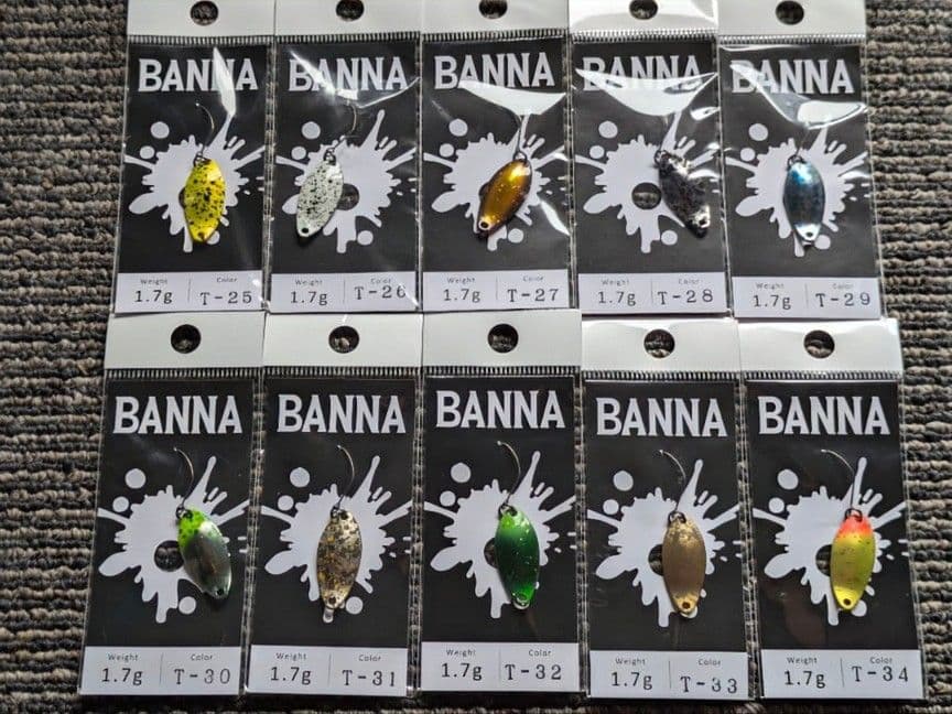 ニュードロワー バンナ BANNA1.7g 問屋カラー10色