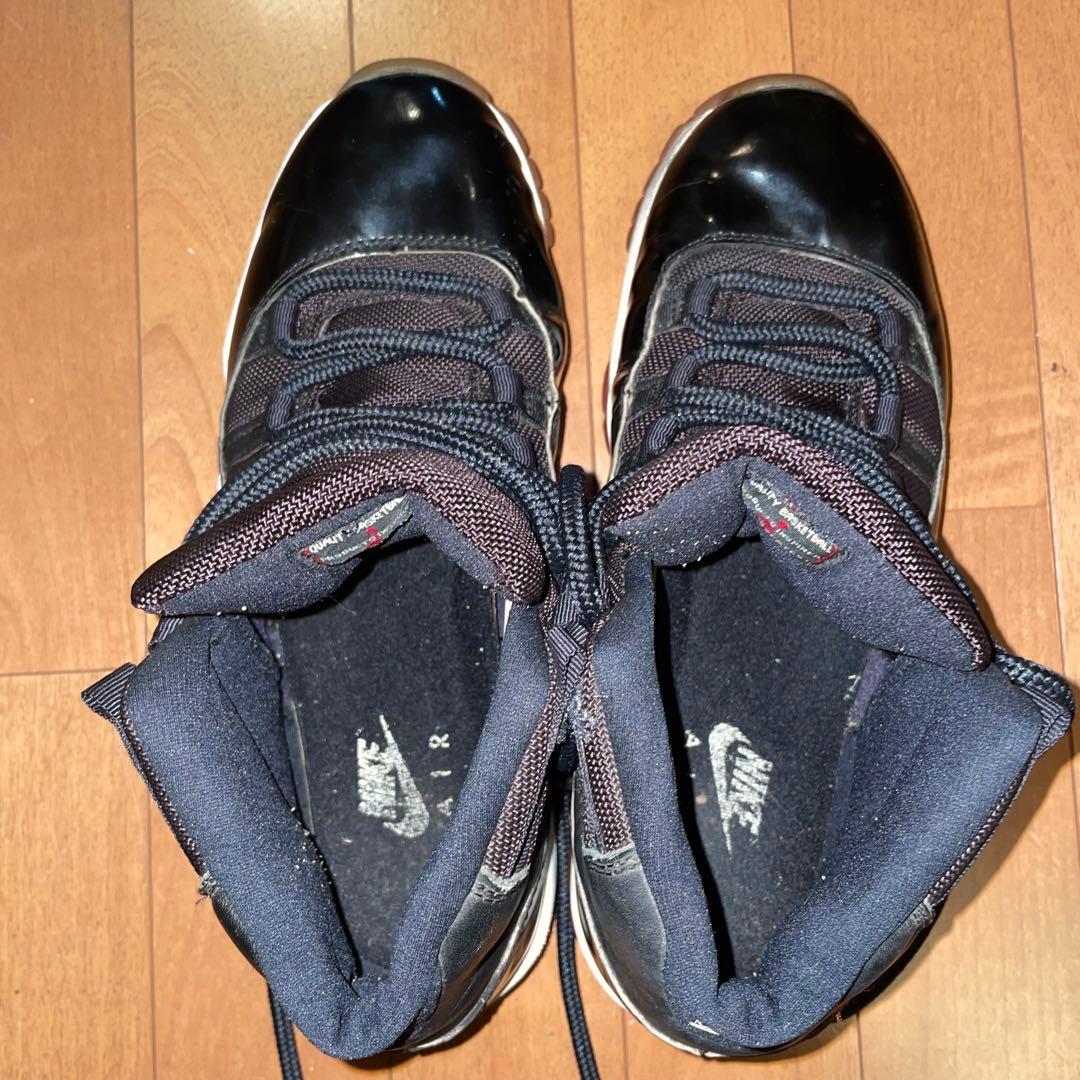【値下げ可】エアジョーダン11サイズ26.5 US8.5ブラック×ホワイトOG