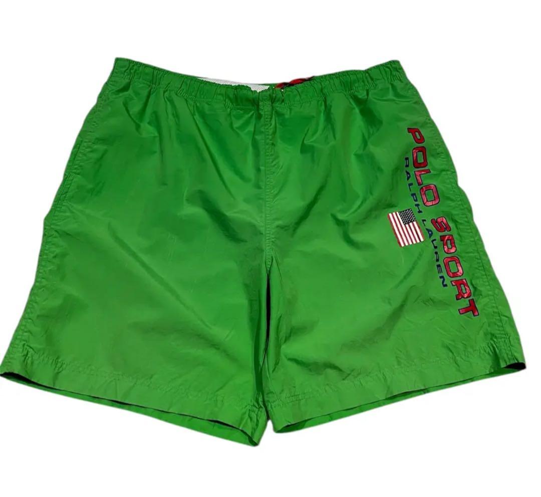 POLO SPORT グリーン ハーフパンツ