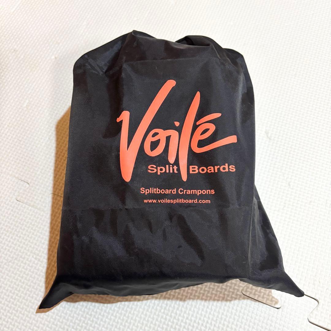【美品】Voile ボレー スプリットボード クランポン オレンジ