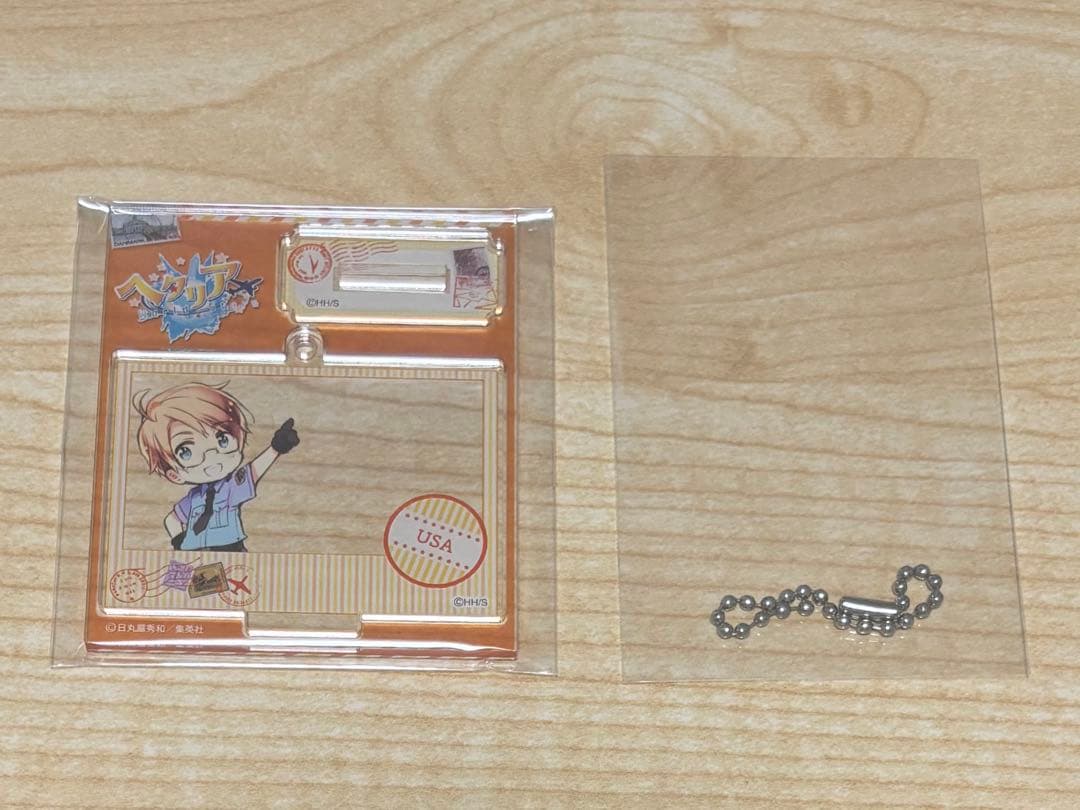 ヘタリア World★Stars チェキ風 アクリルキーホルダー アメリカ