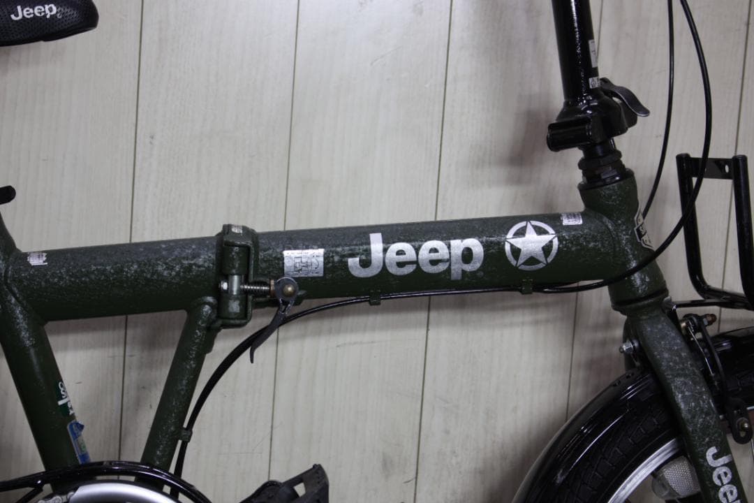人気！JEEP 20インチ シマノ6段 折り畳み自転車