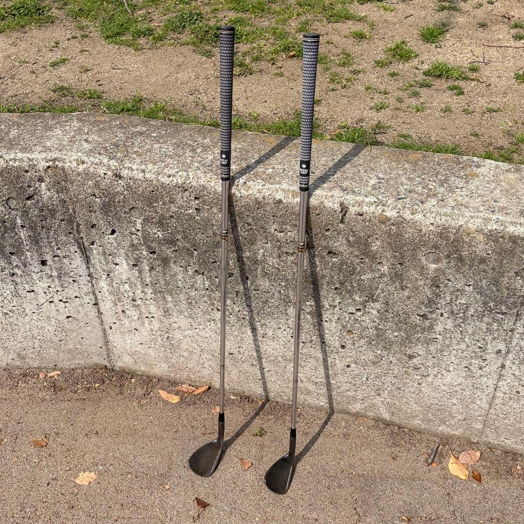 ミズノ MP ウェッジ ノーメッキ 激スピン!!! 2本セット 56° 51°