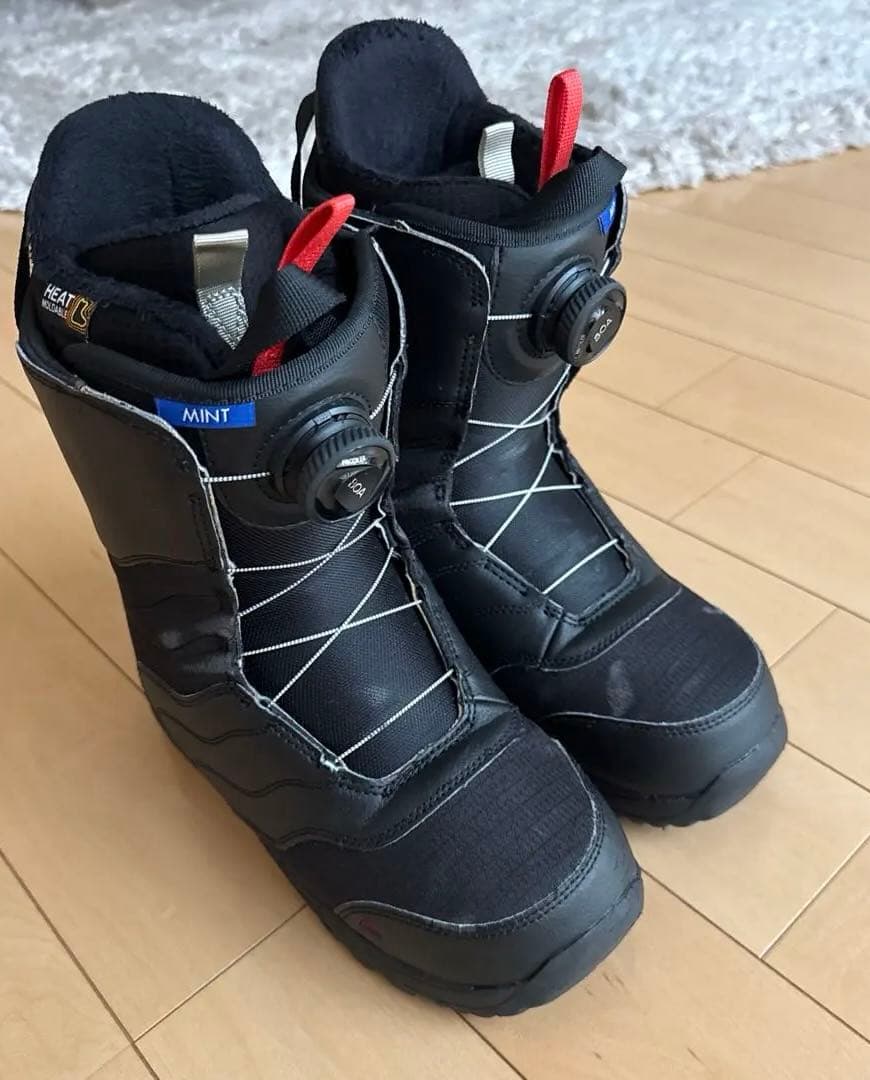 BURTON(バートン)MINT BOA WIDEブラック スノボブーツ 25㎝