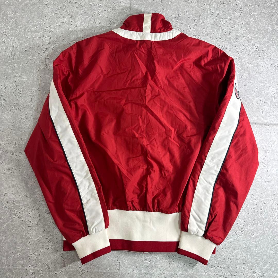 【希少】アンブロ 90s umbro ナイロンジャケット ジャージ レッド M