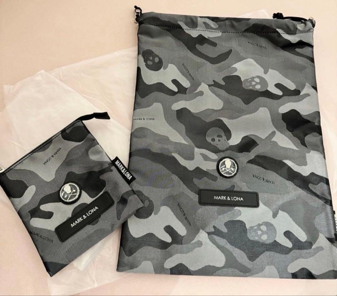 MARK & LONA♡ ジュズケースと小物入れセット 迷彩柄ノベルティ