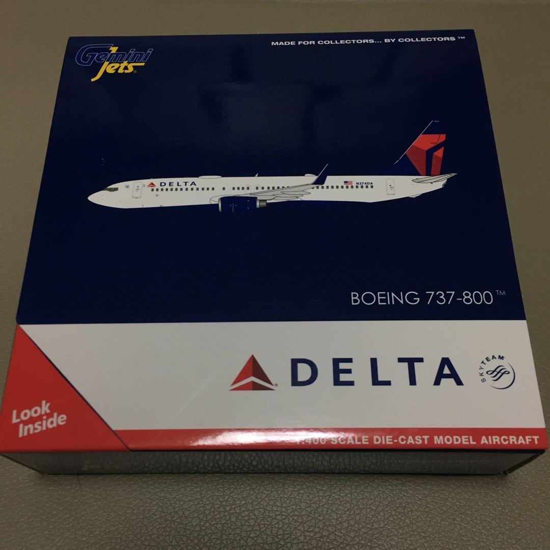 Delta Airlines Boeing 737-800 デルタ航空