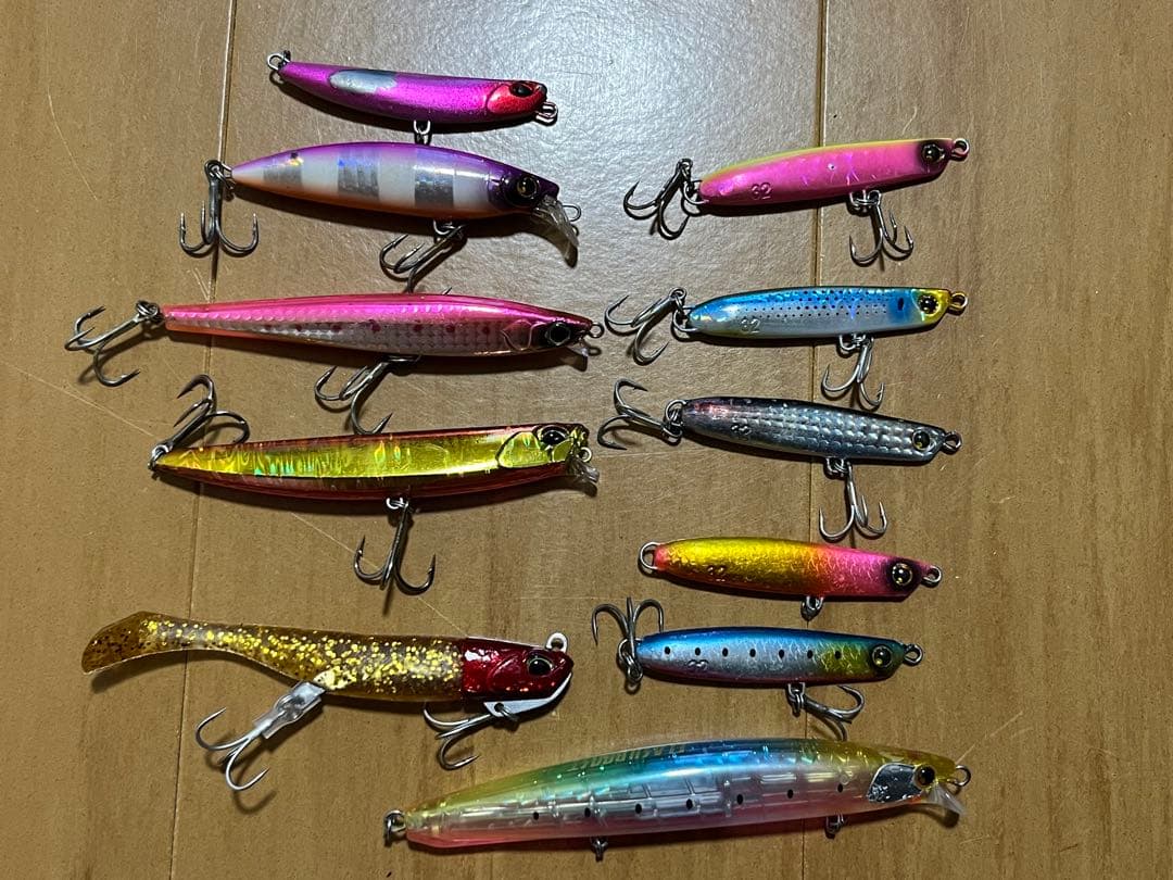 サーフルアー11個セット スピンビーム フリッパー等