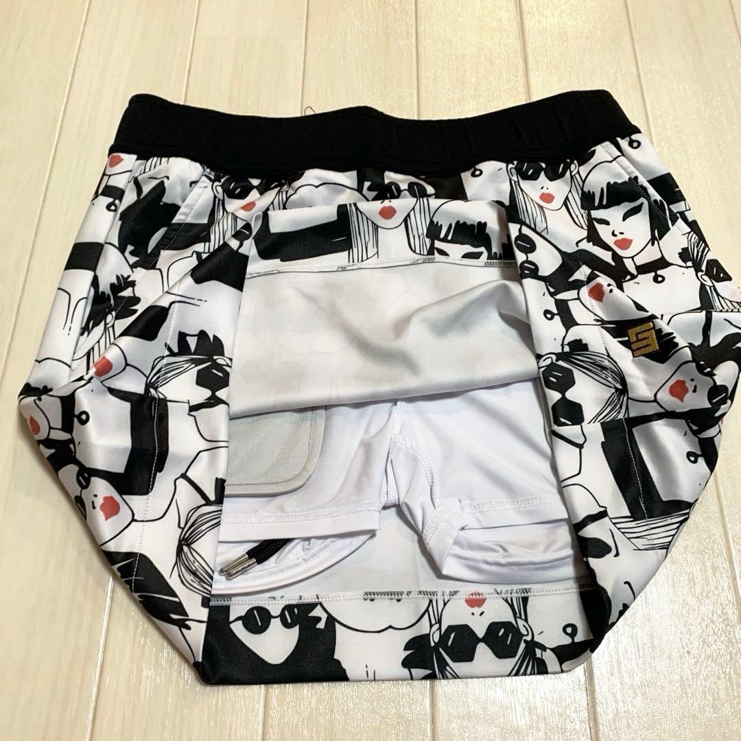 2点■新品【ラウドマウスゴルフ】レディース　ゴルフウェア L/11 スカート　白