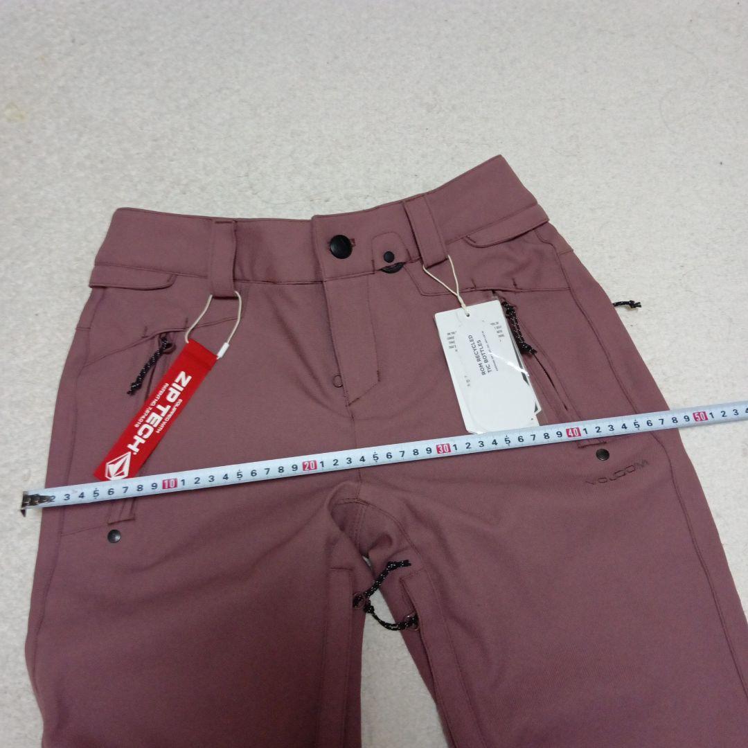 VOLCOM スノーボードパンツ XSサイズ ピンクブラウン