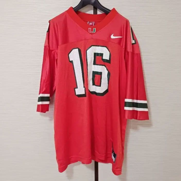 【サイズL】アメフト マイアミ大学 ユニフォーム NIKE