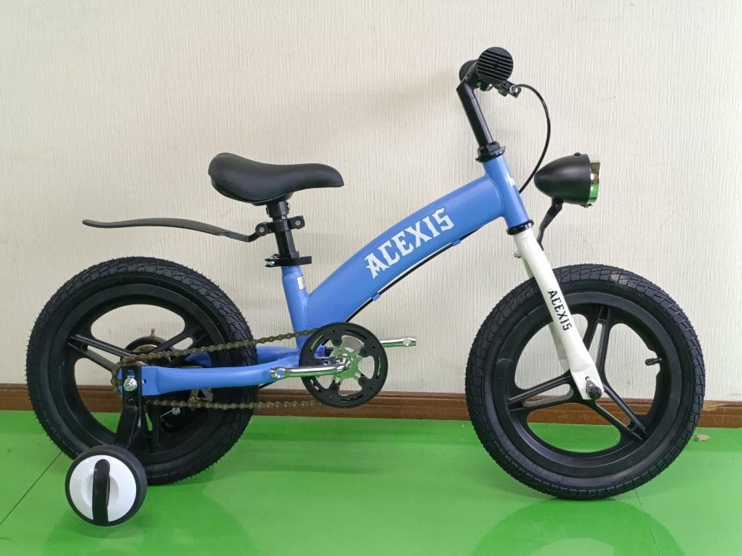値下げ中!新品未使用 3in1 子供自転車 キックバイク 14インチ BLUE色