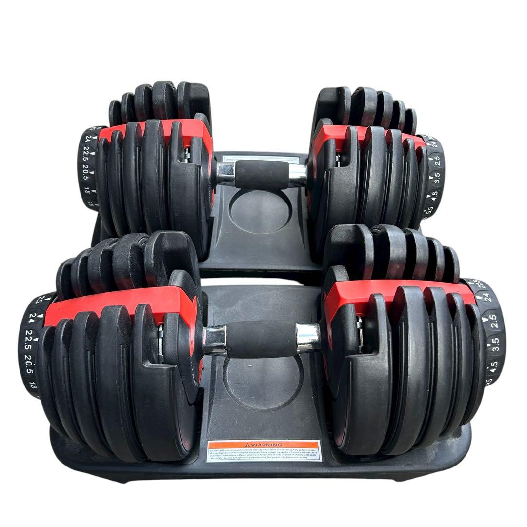 ⭐️美品⭐️ 可変式ダンベル 24kg 2個セット②