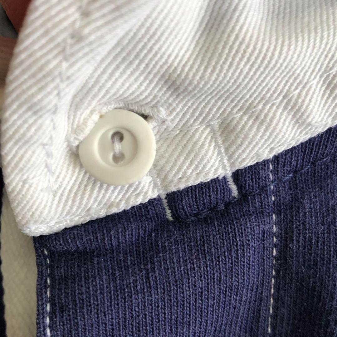 ポロラルフローレン　POLO 刺繍ロゴ　ラガーシャツ　ポロシャツ　古着　L 代表