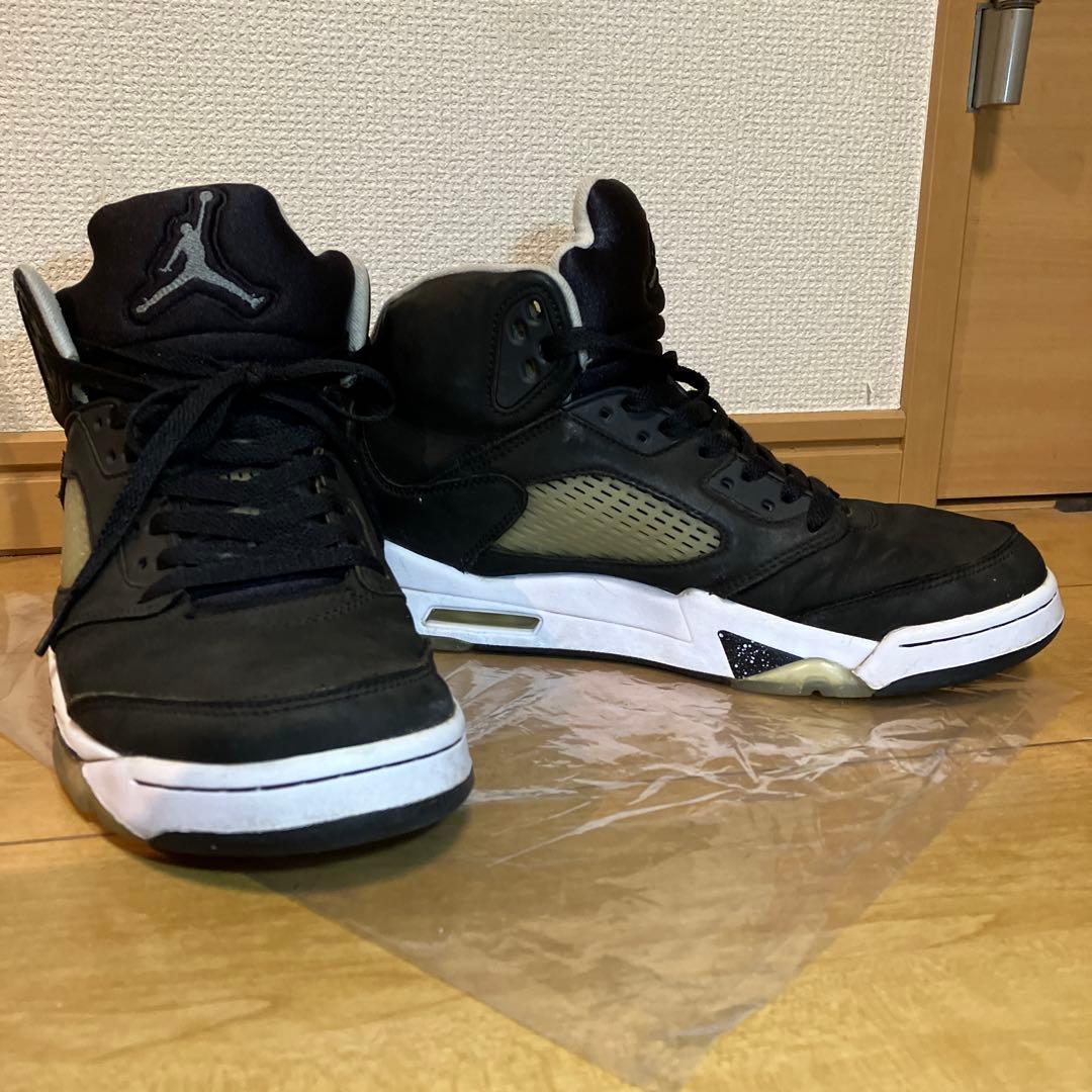 ジョーダン5 オレオ　ブラック