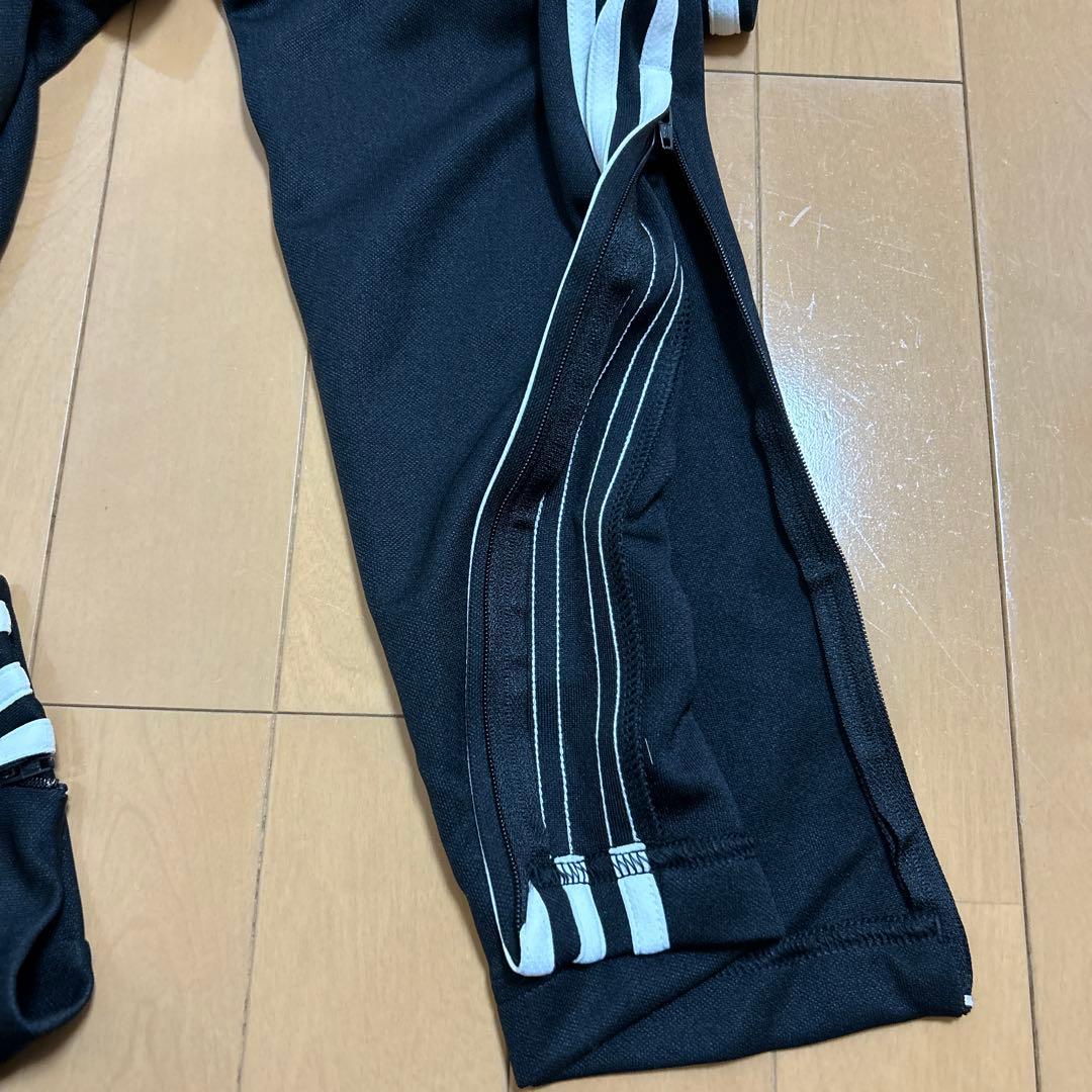 アディダス　黒上下　ジャージ　O