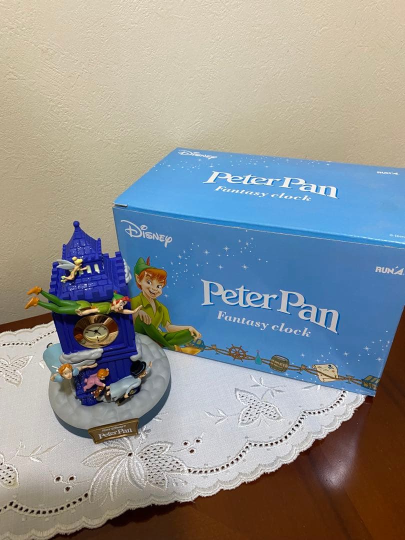 Disney⭐︎ディズニー ピーター・パン ⭐︎ファンタジークロック⭐︎未使用⭐︎難有り
