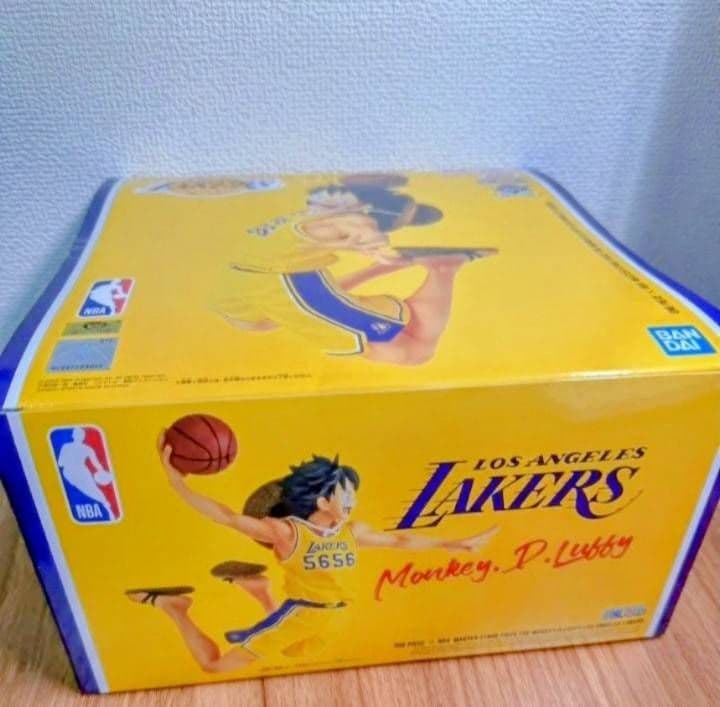 ワンピース ベースショップ NBA LOS ANGELES LAKERS　ルフィ