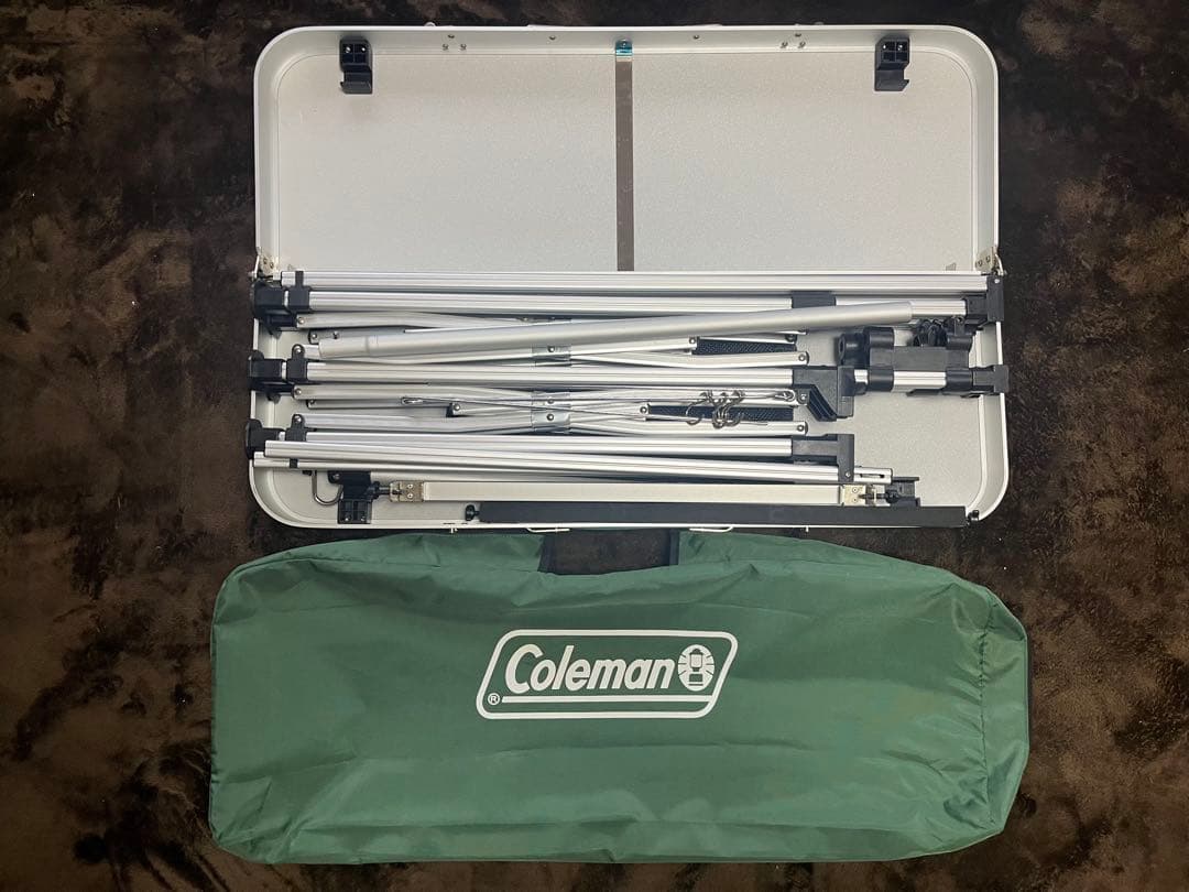 Coleman コールマン コンパクトキッチンテーブル 美品