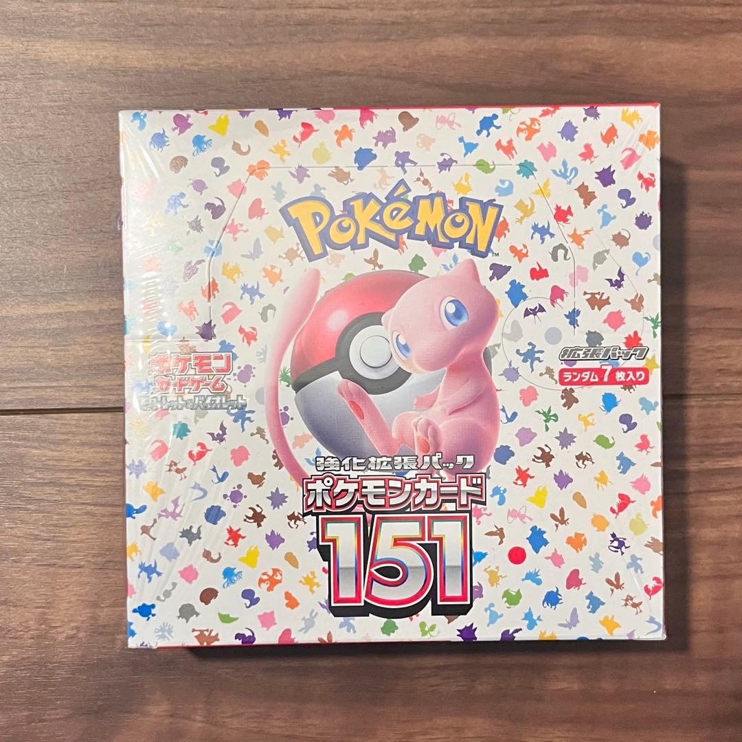 シュリンク付　ポケモンカード151 1box