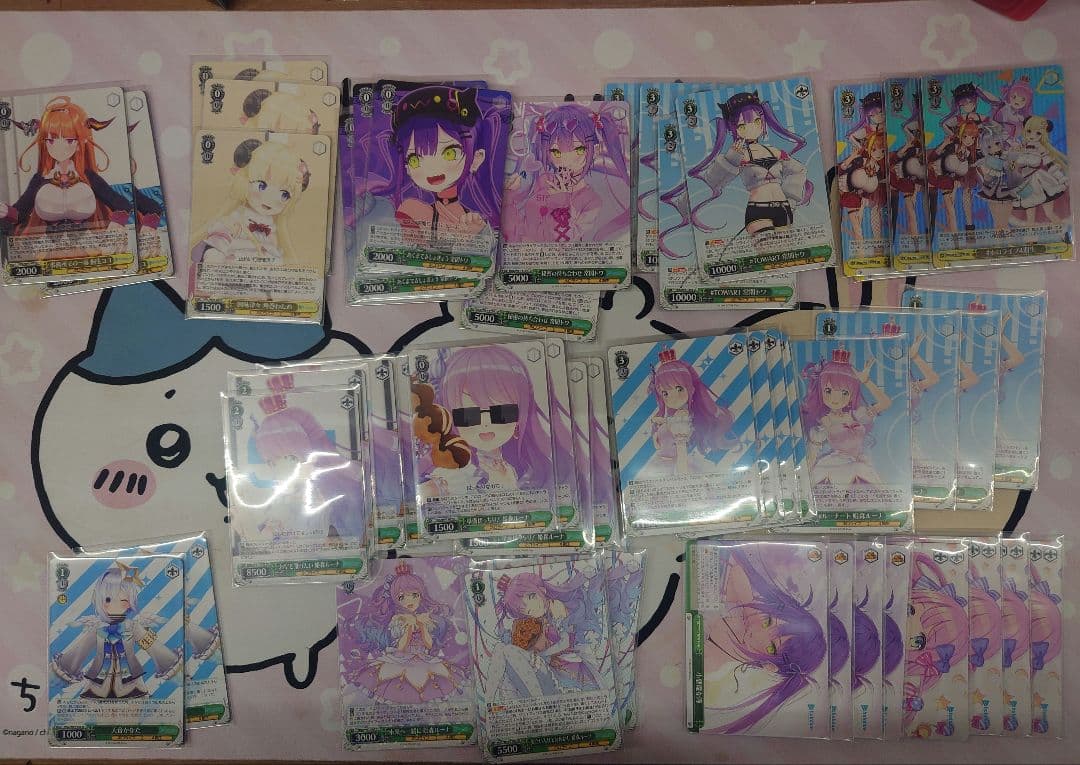 ホロライブ　まとめ売り　ヴァイスシュバルツ