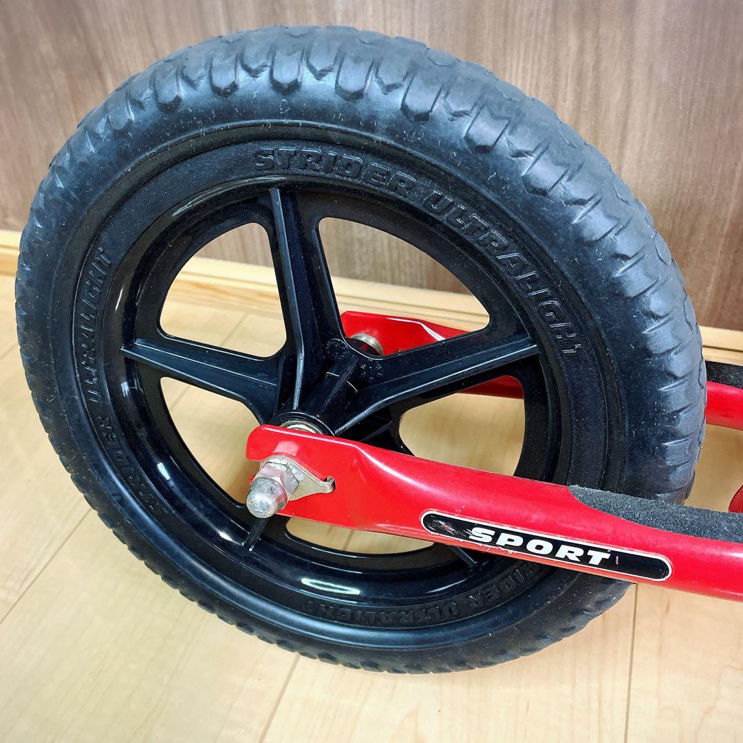 STRIDER スポーツ バランスバイク レッド 12インチ