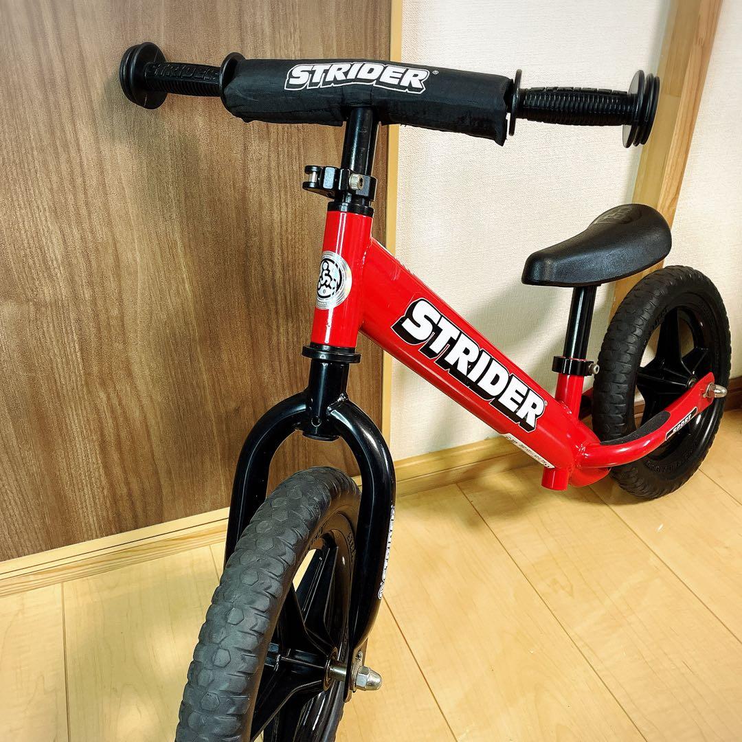 STRIDER スポーツ バランスバイク レッド 12インチ