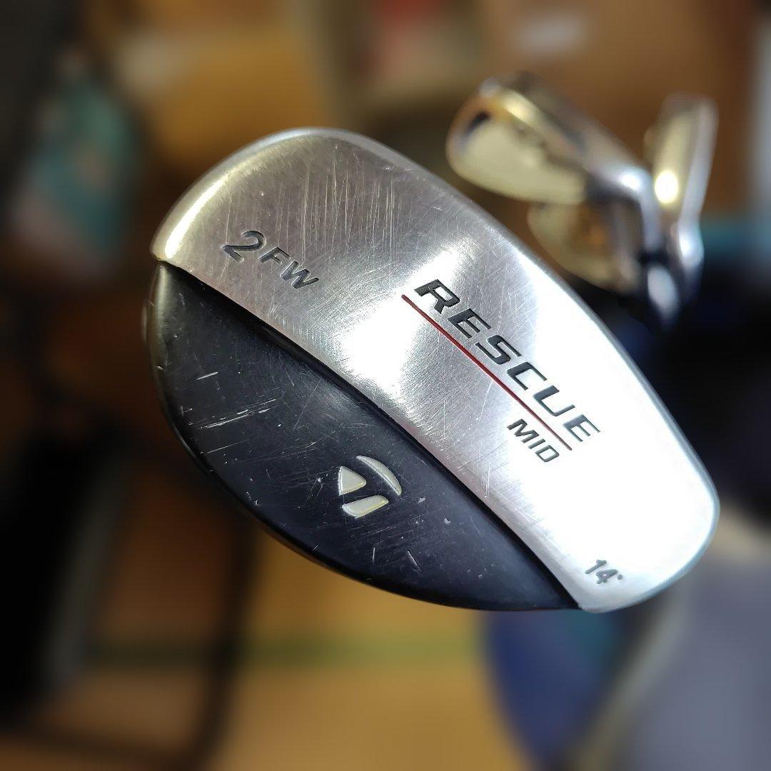 TaylorMade RESCUE MID 2番 14° 希少品
