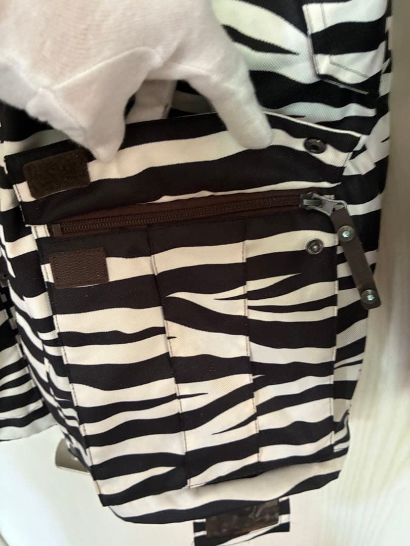 ICEPARDAL ゼブラ柄 スノーボードジャケット 美品 ベンチレーション有