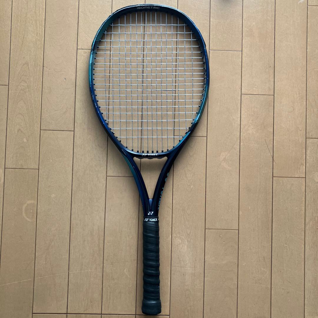 名器YONEX EZONE100 G1 （ガット張りグリップ巻き済み）