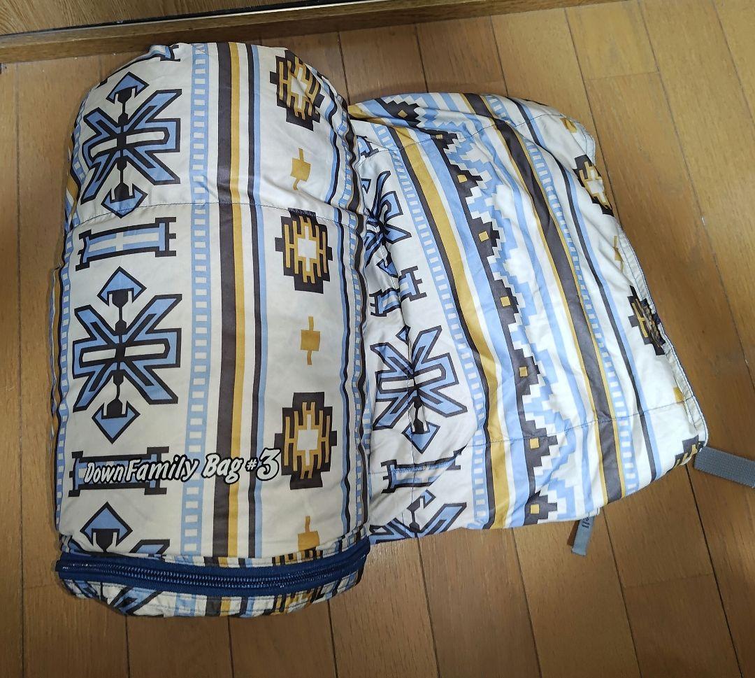 美品　mont-bell Down Family Bag 63 タン