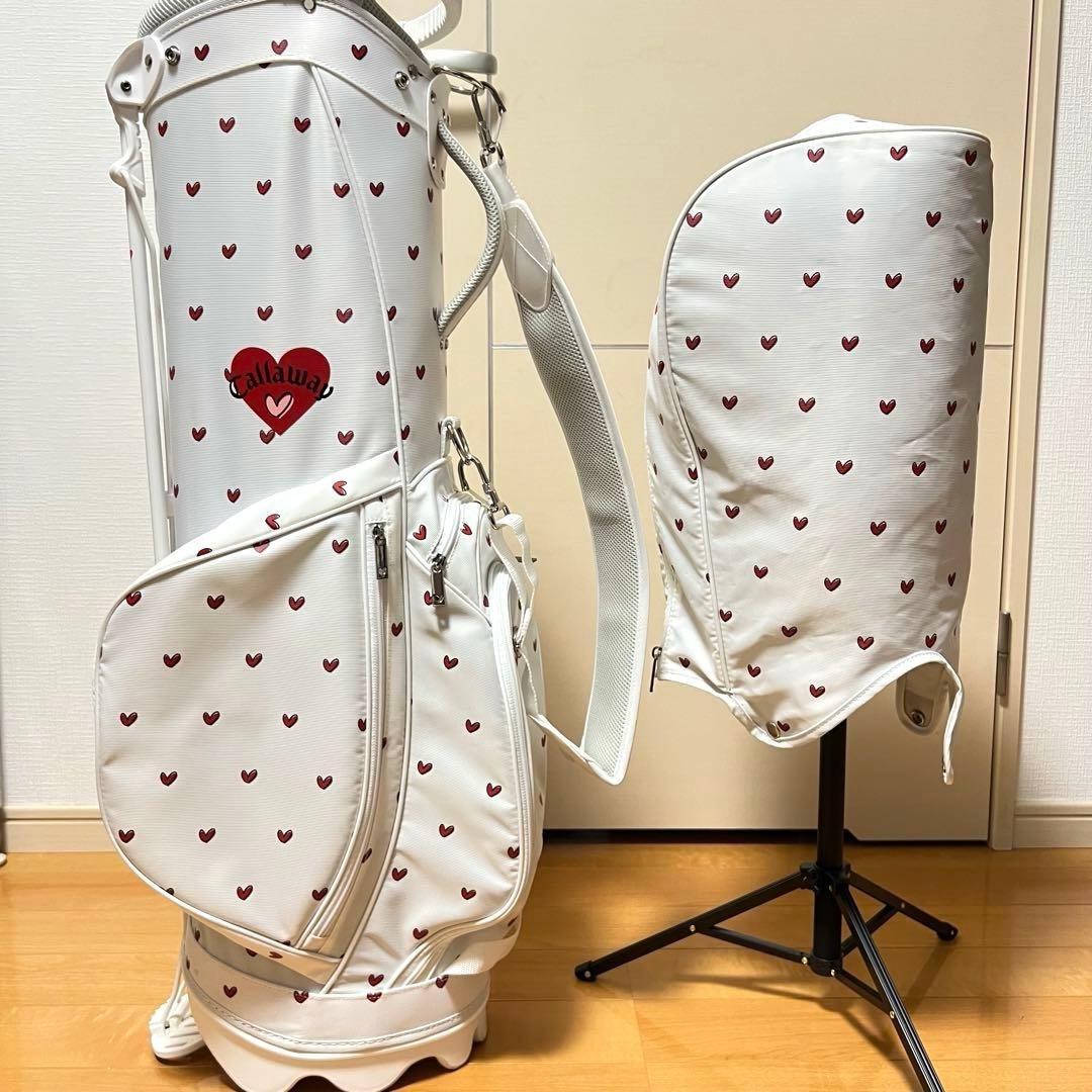 Callaway キャロウェイ ハート柄 キャディバッグ　レディース