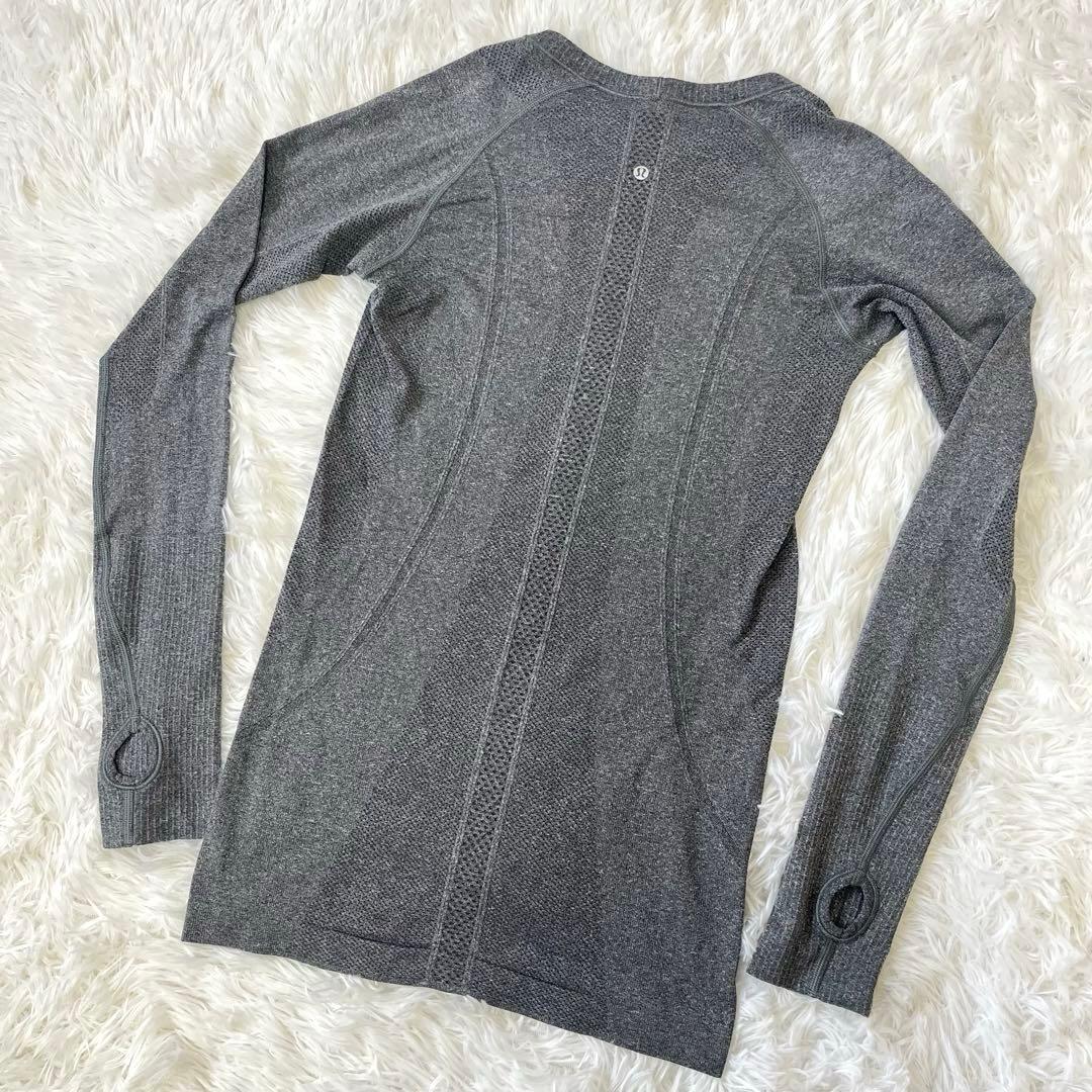 lululemon ルルレモン　Swiftly Tech 長袖シャツ 4 グレー