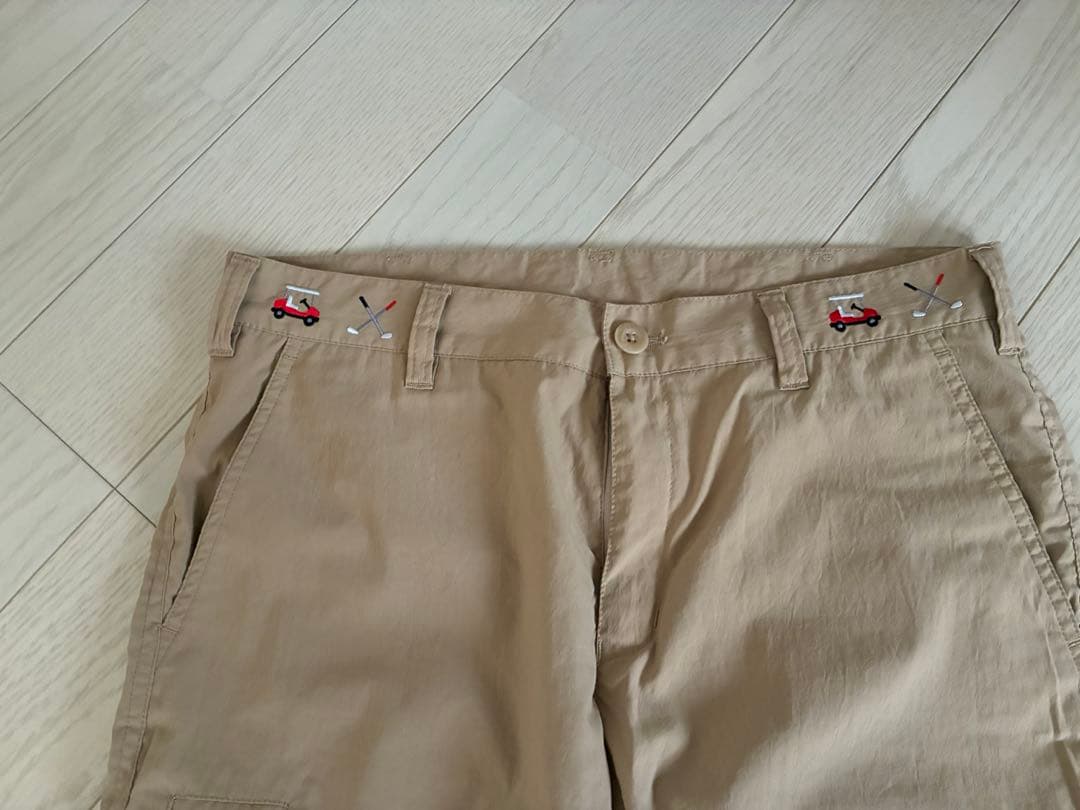 ビームスゴルフ　パンツ　サイズM カラーベージュ