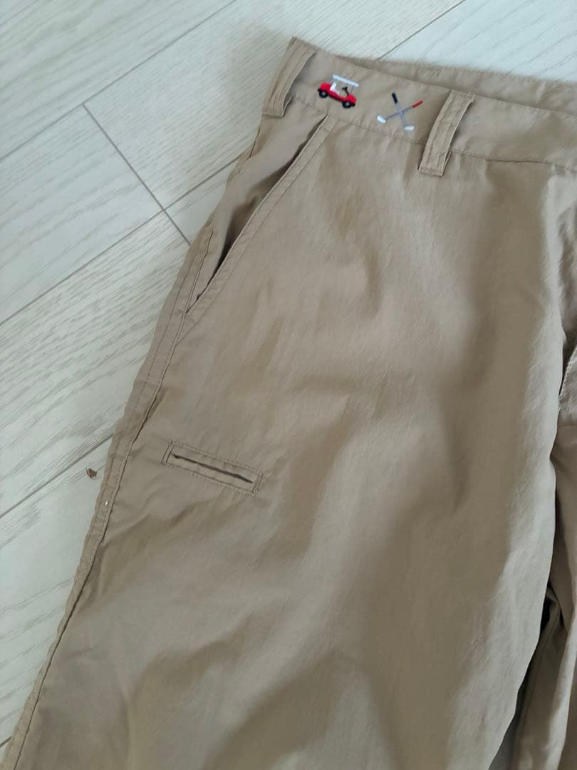 ビームスゴルフ　パンツ　サイズM カラーベージュ