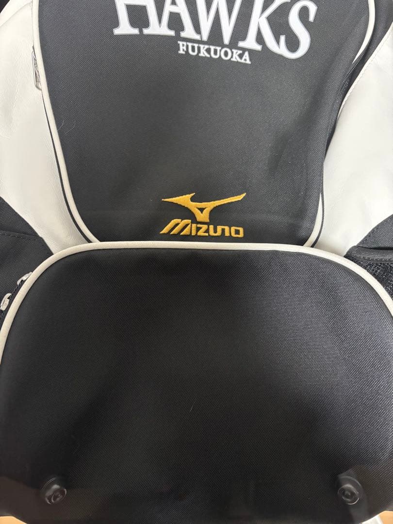 大容量 Mizuno ソフトバンクホークス 　リュック 野球