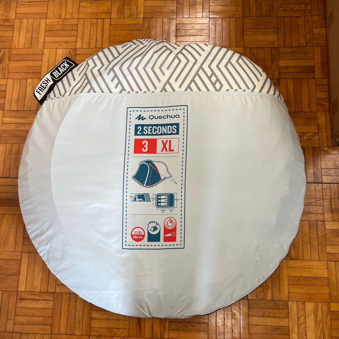Quechua 2 Seconds 3 XL テント
