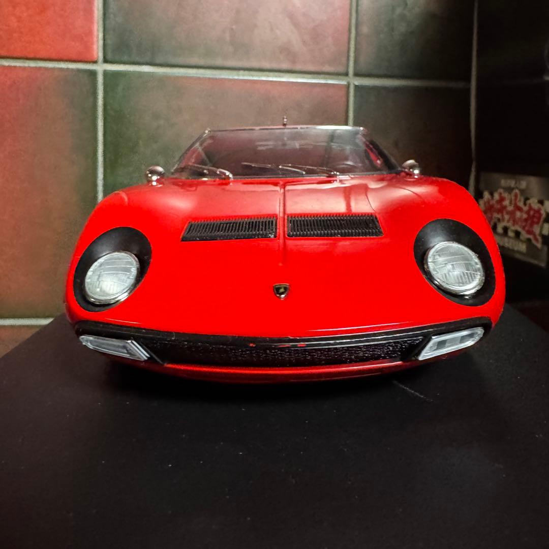 未展示品 京商 1/18 ランボルギーニミウラ P400 SV レッド