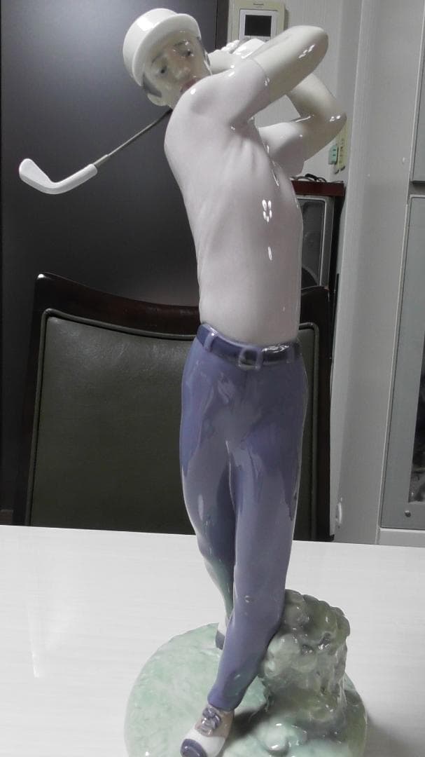 LLADRO　リヤドロ　【ゴルファー】2　リアドロ　インテリア　陶器　Ｌ505
