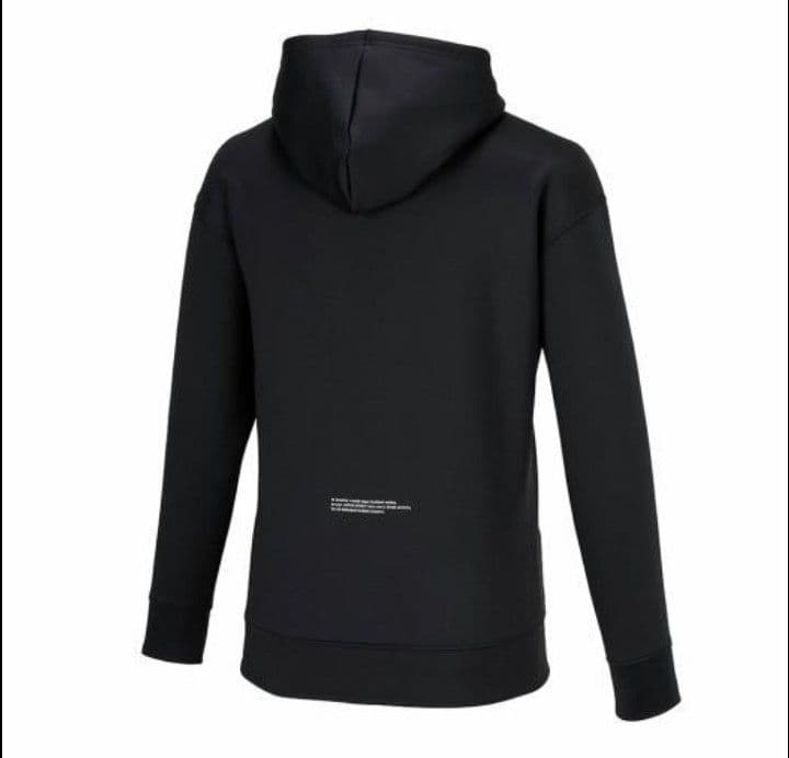 新品 MIZUNOストレッチスウェットフーディー オフザピッチ ブラックＸＬ