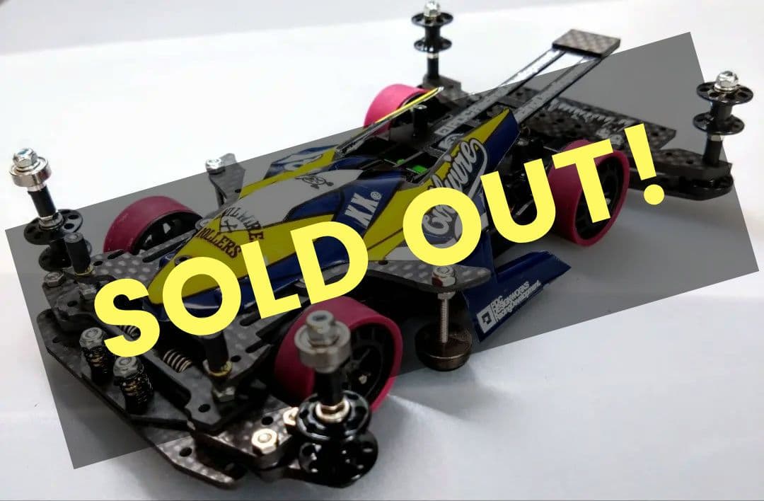 ミニ四駆 完成品 サンダーショット Thundershot.jr MSフレキ