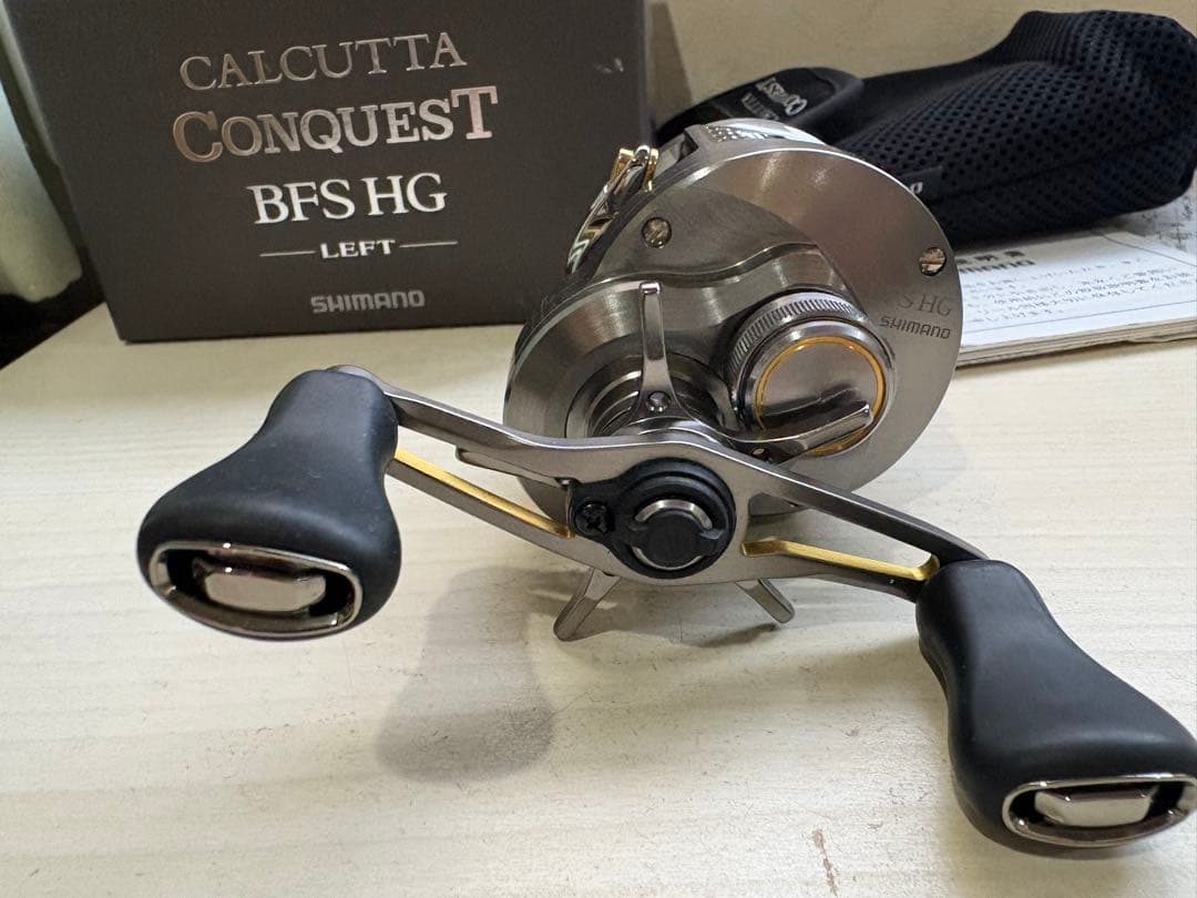 ★☆シマノ　23カルカッタコンクエストBFS HG レフト　超美品