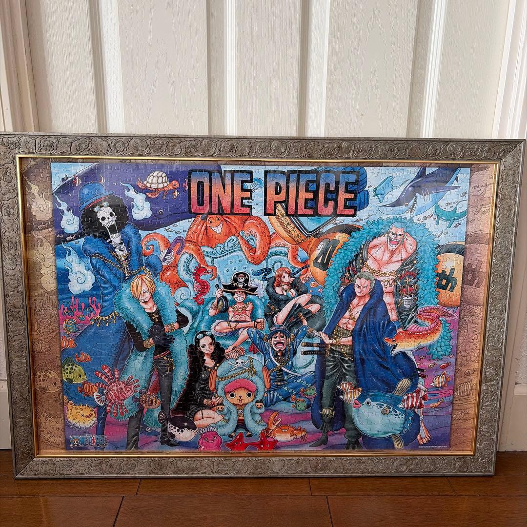 ワンピース　ONE PIECE 額付きパズル　2つセット