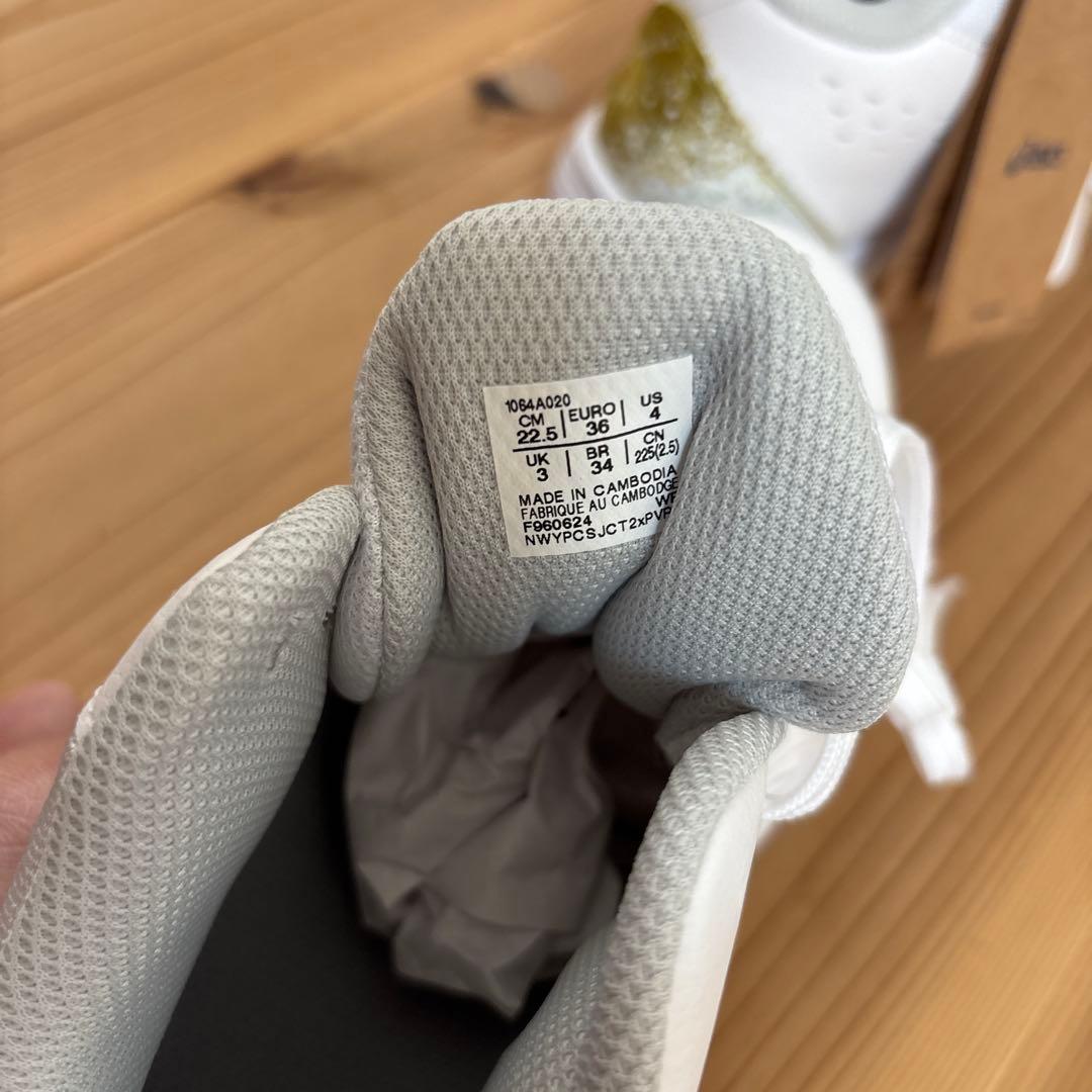 【ggg】新品未使用ASICS GEL-IMPROVE 3 ホワイト