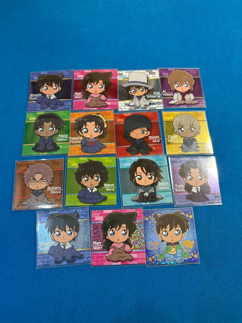 名探偵コナン　シール　アポトキシン4869グミ　ちぢませ隊　コンプリート