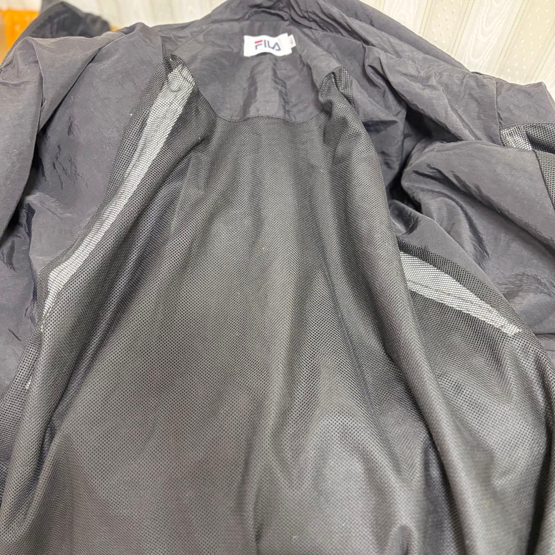 ★美品★ FILA ジャージ 上下セット 2XL ブラック/ホワイト