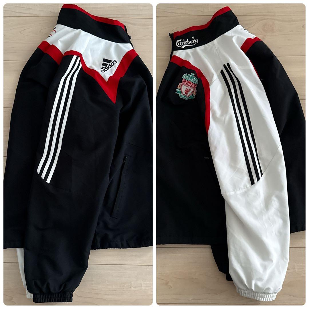 adidas リバプール 07-08 ウインドブレーカー 上下 Oサイズ 希少