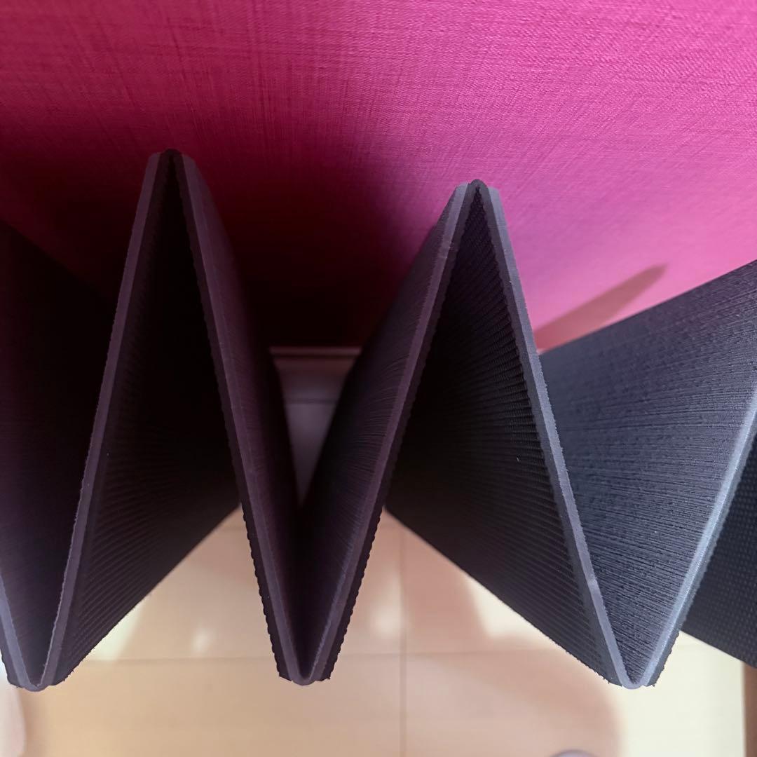 Lululemon 折りたたみ　ヨガ　マット　黒