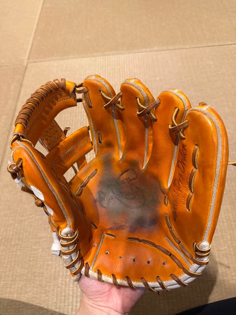 S*o様 ハタケヤマ 軟式オーダー内野手用グラブ